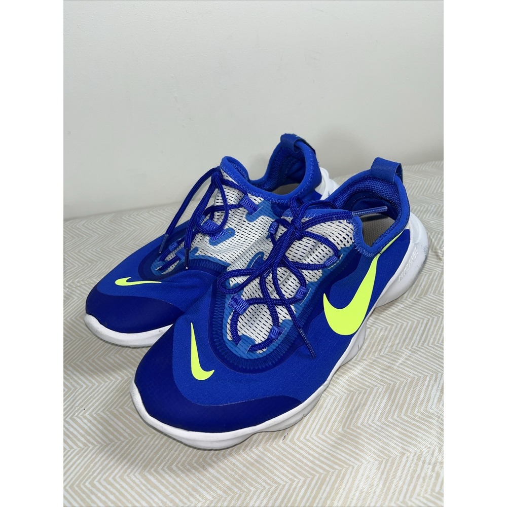 Nike Free RN 5.0 2020 GS Girls Comfortable Running Shoes CJ2079 400 Size 4.5Y